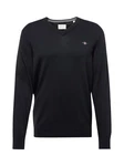 GANT Pullover Classic Cotton V-Neck navy/hellgrau/kirschrot/schwarz