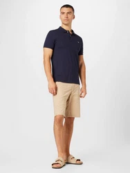 GANT Poloshirt Regular Shield Pique Polo Blau