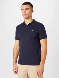 GANT Poloshirt Regular Shield Pique Polo Blau