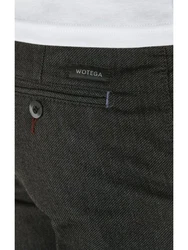 WOTEGA Chino Pants Allen Herren Slim Fit Khaki/Dunkelgrau/Dunkelgrün