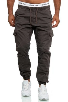 Indicode Cargohose LEVI Khaki/Dunkelgrün Indicode Cargohose LEVI Khaki/Dunkelgrün
