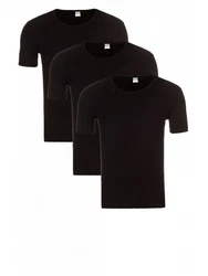 Yazubi Rundhalsshirt Basic Crew Neck Tee Schwarz