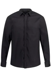JP1880 Businesshemd Smoking Schwarz/Rot/Dunkelrot