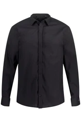 JP1880 Businesshemd Smoking Schwarz/Rot/Dunkelrot