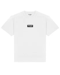 Rundhalsshirt Logo Regular Fit - Small Box Tee Wei