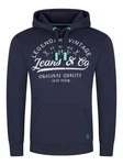 riverso Herren Kapuzenpullover RIVArmin Hoodie Sweatshirt Blau/Lila/Dunkelblau/Dunkelgrün