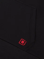 riverso Herren Kapuzenpullover RIVArmin Hoodie Sweatshirt Schwarz