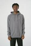 Cleptomanicx Kapuzensweatshirt Hooded Embro Gull 2 grau