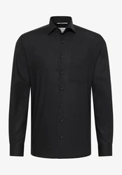 Eterna Hemd Schwarz/Dunkelgrau/Weiß/Creme