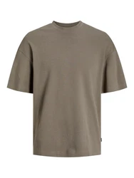 Jack & Jones T-Shirt JJEUrban Edge Tee SS O-Neck Khaki/Dunkelgrün/Grau/Braun/Dunkelbraun