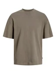 Jack & Jones T-Shirt JJEUrban Edge Tee SS O-Neck Khaki/Dunkelgrün/Grau/Braun/Dunkelbraun