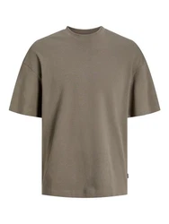 Jack & Jones T-Shirt JJEUrban Edge Tee SS O-Neck Khaki/Dunkelgrün/Grau/Braun/Dunkelbraun