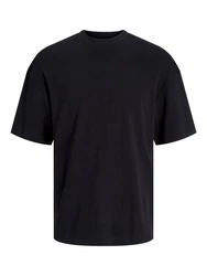 Jack & Jones T-Shirt JJEUrban Edge Tee SS O-Neck Schwarz (6553)