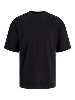 Jack & Jones T-Shirt JJEUrban Edge Tee SS O-Neck Schwarz (6553)