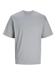 Jack & Jones T-Shirt JJEUrban Edge Tee SS O-Neck grau