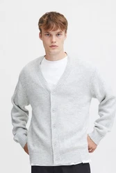 !Solid Strickjacke SDHamed Grau