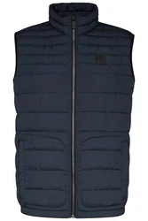 bugatti Steppweste Dunkelblau/Blau/Hellblau