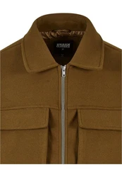 URBAN CLASSICS Herren Big Pocket Blouson (1-St) Braun/Beige/Khaki/Dunkelgrün