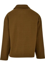 URBAN CLASSICS Herren Big Pocket Blouson (1-St) Braun/Beige/Khaki/Dunkelgrün
