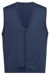 GREIFF Strickweste 6045 Regular Fit Dunkelblau/Blau/Hellblau
