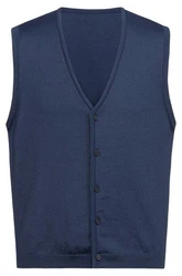 GREIFF Strickweste 6045 Regular Fit Dunkelblau/Blau/Hellblau
