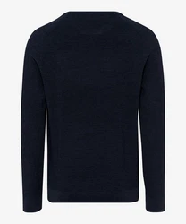 Brax Stillpullover STYLE.ROY (24) Dunkelblau/Blau
