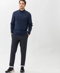 Brax Stillpullover STYLE.ROY (24) Dunkelblau/Blau