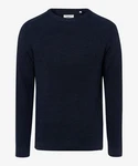 Brax Stillpullover STYLE.ROY (24) Dunkelblau/Blau