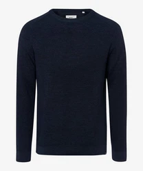 Brax Stillpullover STYLE.ROY (24) Dunkelblau/Blau