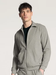 T-Shirt HERREN Jacke, carbon mel