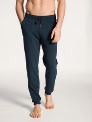 CALIDA Pyjamahose Remix Basic Lounge Herren Hose dark sapphire