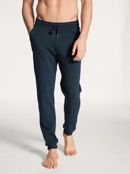 CALIDA Pyjamahose Remix Basic Lounge Herren Hose dark sapphire