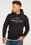 Jack & Jones Hoodie JJHILL SWEAT HOOD Schwarz/Grau
