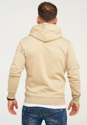 Jack & Jones Hoodie JJHILL SWEAT HOOD Khaki