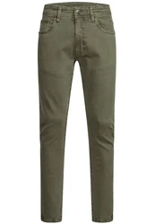 Indicode Regular-fit Jeans INSamario Khaki/Dunkelgrün