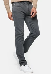 Indicode Regular-fit Jeans INSamario Dunkelgrau/Hellgrau/Grau/Khaki