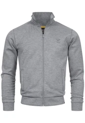Indicode Sweatjacke INSharpis Grau/Dunkelgrau/Hellgrau