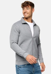 Indicode Sweatjacke INSharpis Grau/Dunkelgrau/Hellgrau
