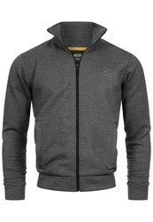 Indicode Sweatjacke INSharpis Dunkelgrau/Grau/Hellgrau