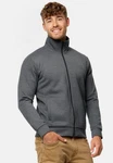 Indicode Sweatjacke INSharpis Dunkelgrau/Grau/Hellgrau