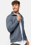 Indicode Sweatjacke INSharpis Dunkelblau/Grau/Blau