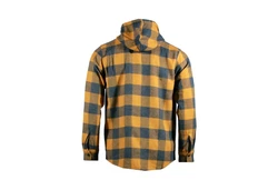 Banco Kapuzenstrickjacke Herren Gelb/Braun