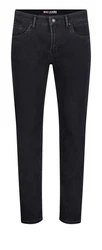 MAC Straight 5-Pocket Jeans (1-tlg) Dunkelblau/Schwarz