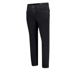 MAC Straight 5-Pocket Jeans (1-tlg) Dunkelblau/Schwarz