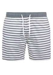 Blend Badeshorts Style BHLeo Grau/Hellgrau