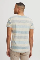 Blend Efkin Herren T-Shirt Kurzarm Shirt Mit Streifen Und Rundhalsausschnitt (Efkin) BLEND BHEfkin