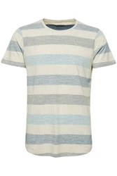 Blend Efkin Herren T-Shirt Kurzarm Shirt Mit Streifen Und Rundhalsausschnitt (Efkin) BLEND BHEfkin