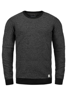 Blend Rundhalspullover BLEND BHNathan Dunkelgrau/Grau/Schwarz
