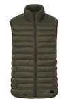 Blend Nille Herren Weste Steppweste Outdoor Weste Mit Stehkragen Dunkelgrün