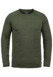 Blend Strickpullover Style BHJohn Dunkelgrün/Grün/Khaki